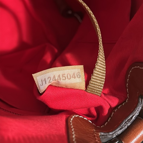 Dooney & Bourke Navy Pebbled Leather Shoulder Bag and Card Case - Picture 12 of 14